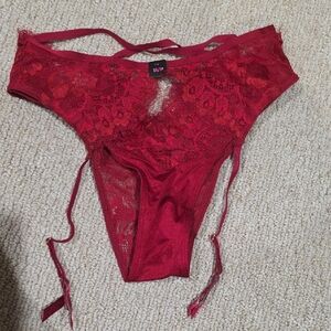 La SENZA Red Lace Panties